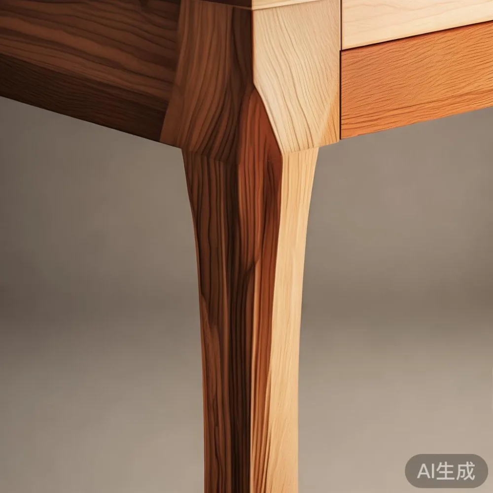 전문가 제작 원목 다리 조임 세부 구조