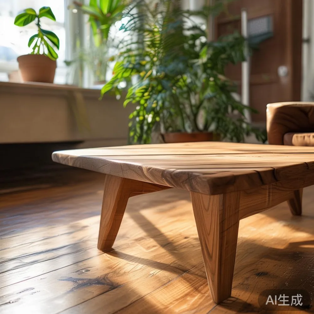 동남아 습도가 원목 가구에게 하는 일 — 한국에서 구매·배송·관리까지 한 번에 정리 — corner of a small condo apartment with wooden fl